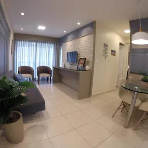  Apartamento Relaxe Vista Mar 2 Quartos No Beach Village 601s